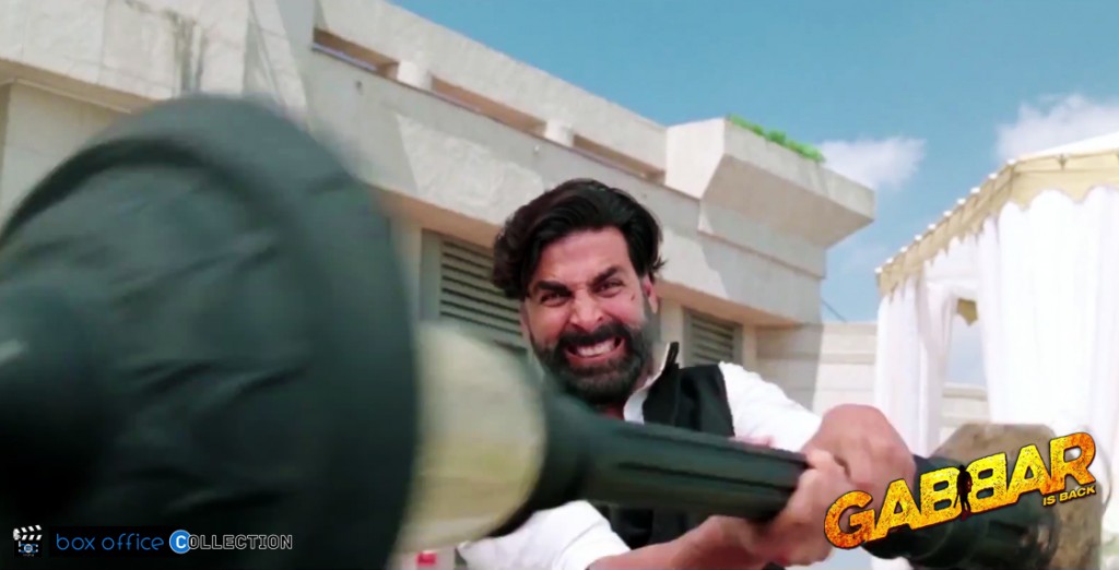 gabbar first day collection