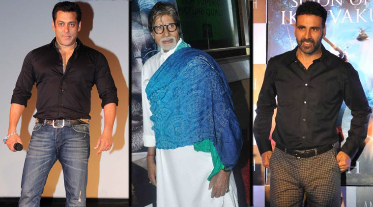 World Highest Paid Actors- Salman Khan. Amitabh Bachchan & Akshay Kumar