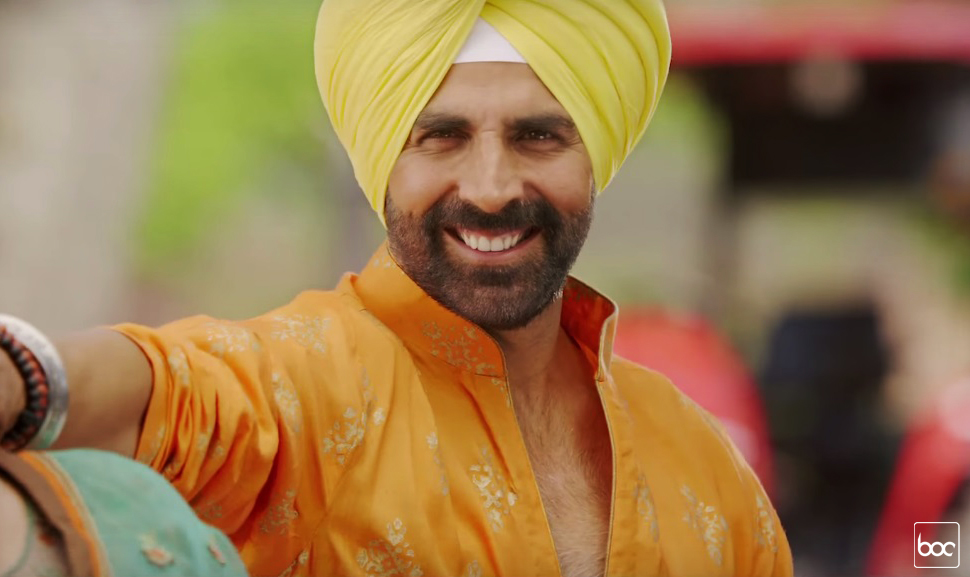 singh is bling akshay smiling