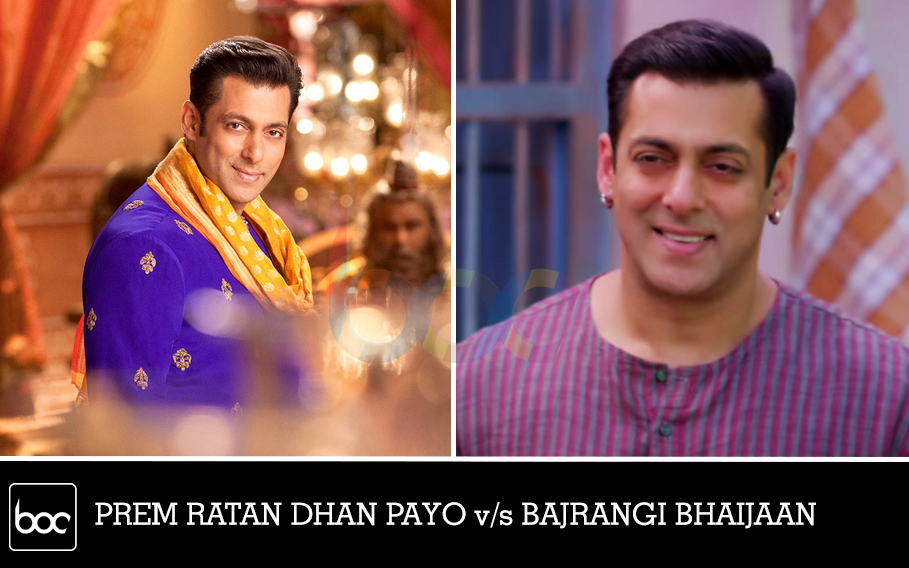 prem ratan dhan payo vs bajrangi bhaijaan collection