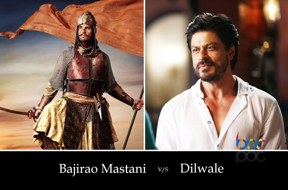 dilwale vs bajirao mastani advance booking