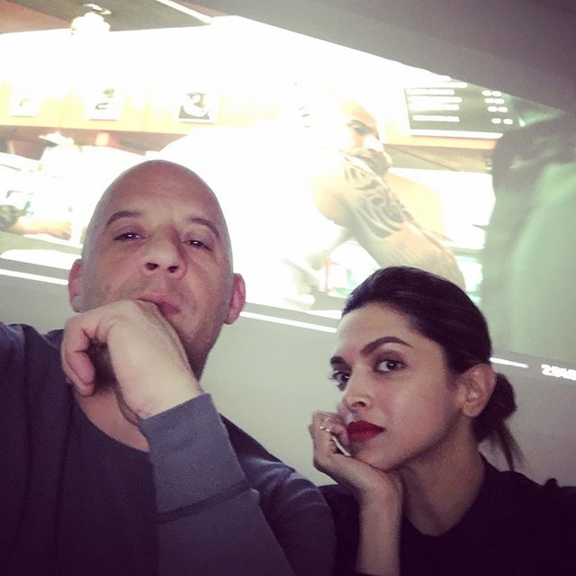 deepika padukone and vin diesel