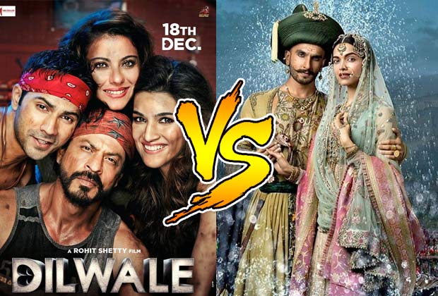 dilwale and bajirao mastani