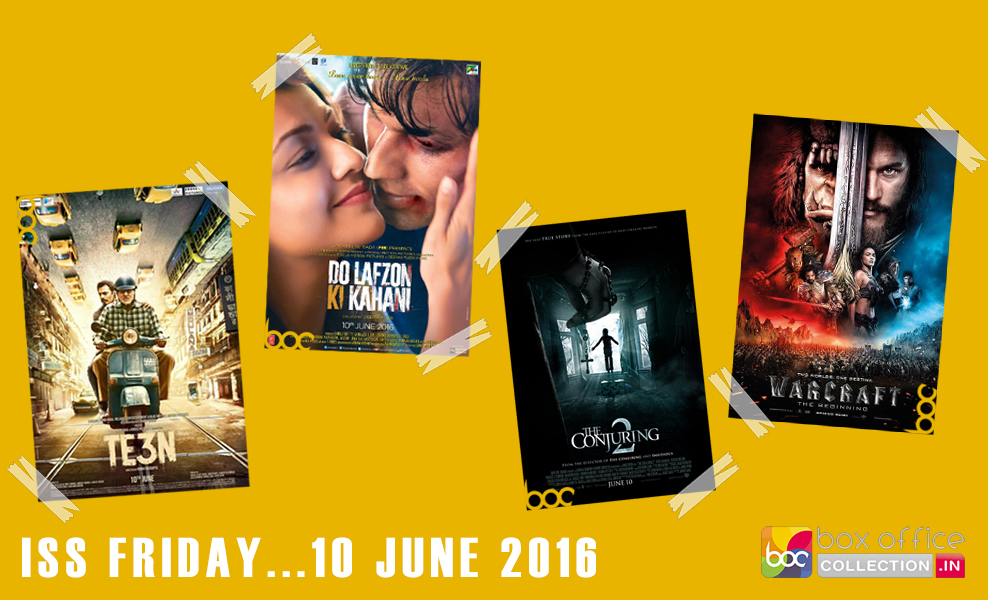 Movies Releasing on 10 June 2016