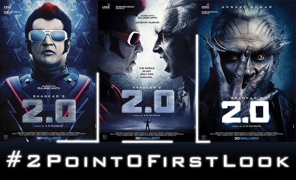 2.0 first look, 2.0 official poster, 2.0 akshay kumar poster, 2.0 rajinikanth poster, 2.0 movie poster, 2.0 release date, 2.0 diwali 2017, 2.0 starcast, 2.0 actress, 2.0 amy jackson