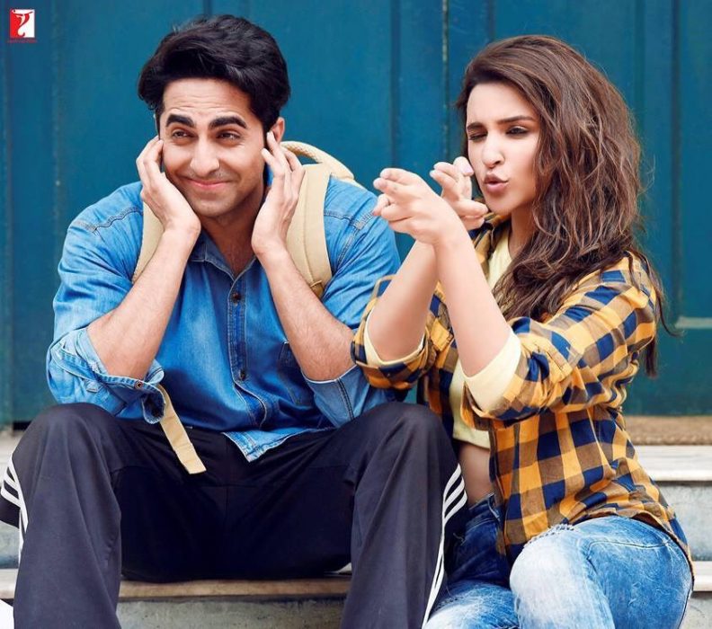 meri pyaari bindu release date, meri pyaari bindu first look, meri pyaari bindu movie still, meri pyaari bindu starcast, meri pyaari bindu parineeti chopra, meri pyaari bindu ayushmann chopra