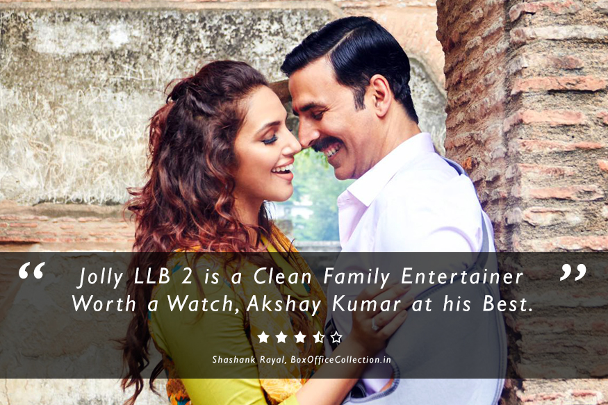 Review of Akshay Kumar's Jolly LLB 2
