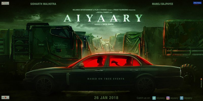 Aiyaary stars Sidharth Malhotra & Manoj Bajpayee