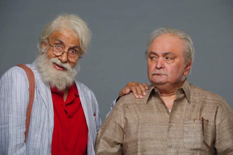 Amitabh Bachchan and Rishi Kapoor in 102 Not Out