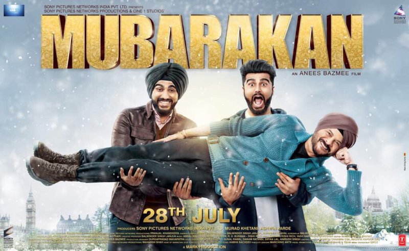 First Look Poster of Mubarakan