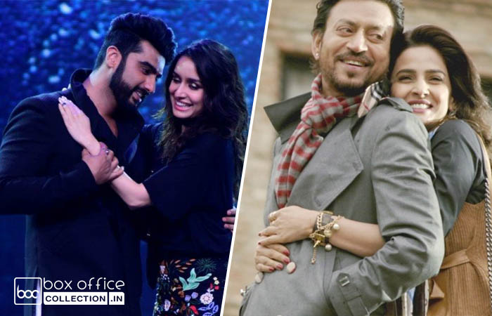 1 week total collection of half girlfriend and hindi medium