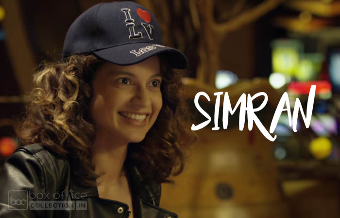 Kangana Ranaut in and as Simran