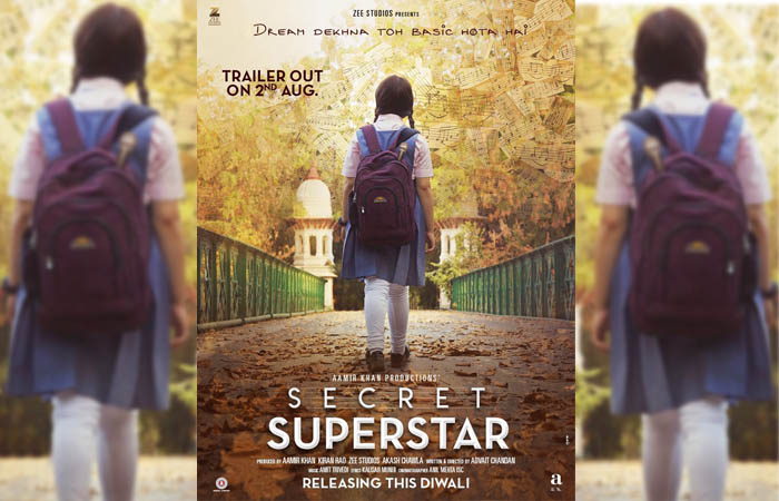 First Look Poster of Secret Superstar