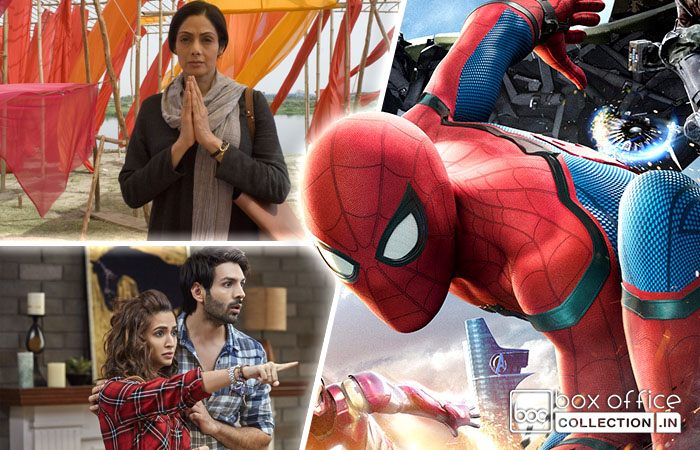 First day collection of Mom, Guest Iin London and Spider Man Homecoming