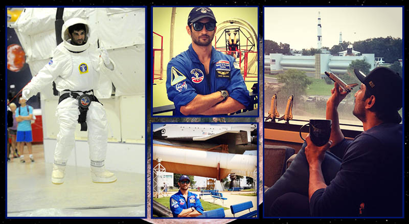 Sushant Singh Rajput Prepares for his Astronaut Role in Chanda Mama Door Ke at NASA