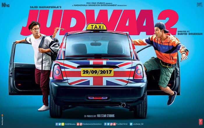 Varun Dhawan's Judwaa 2 First Look Poster is Out, Trailer Coming on August 21