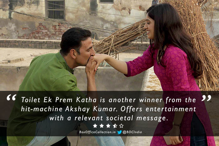 Toilet Ek Prem Katha Movie Review: Another Winner from the Hit Machine Akshay Kumar