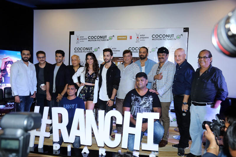 Mahesh Bhatt, Rohit Shetty and David Dhawan Launch the Trailer of Ranchi Diaries, 13 Oct Release