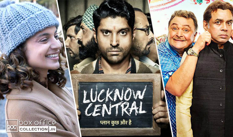 First Day Collection Prediction of Simran, Lucknow Central & Patel Ki Punjabi Shaadi PKPS