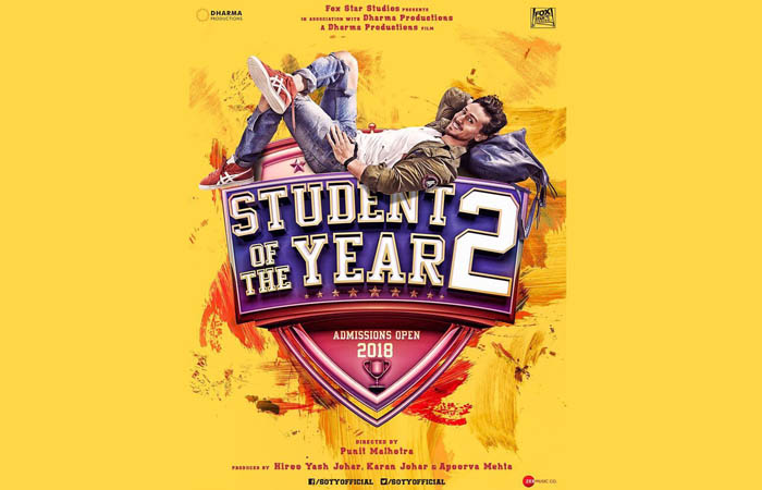 Student Of The Year 2 First Look Poster
