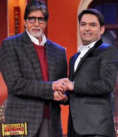 amitabh bachchan with kapil