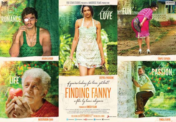 finding fanny poster