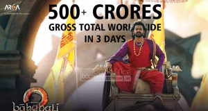 Baahubali 2 Total Collection Worldwide in 3 Days
