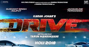 Teaser Poster of Drive, starring Sushant Singh Rajput & Jacqueline Fernandez