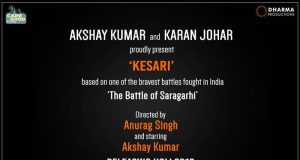 Akshay Kumar's Next with Karan Johar titled Kesari, Holi 2019 Release