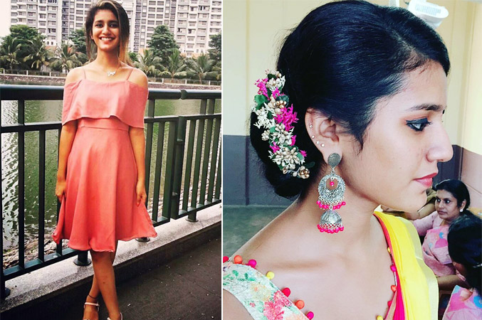 Actress Priya Prakash Varrier Hijacks Social Media with her Cute Wink:  Latest Pics & Bio