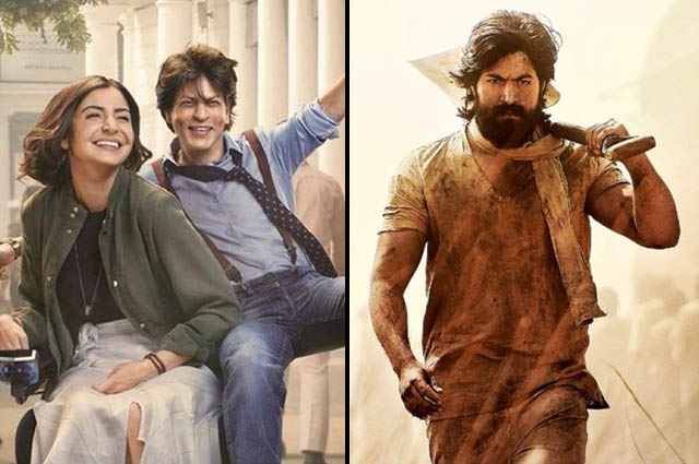 9th Day Collection of Zero & KGF (Hindi): SRK starrer Struggles at the